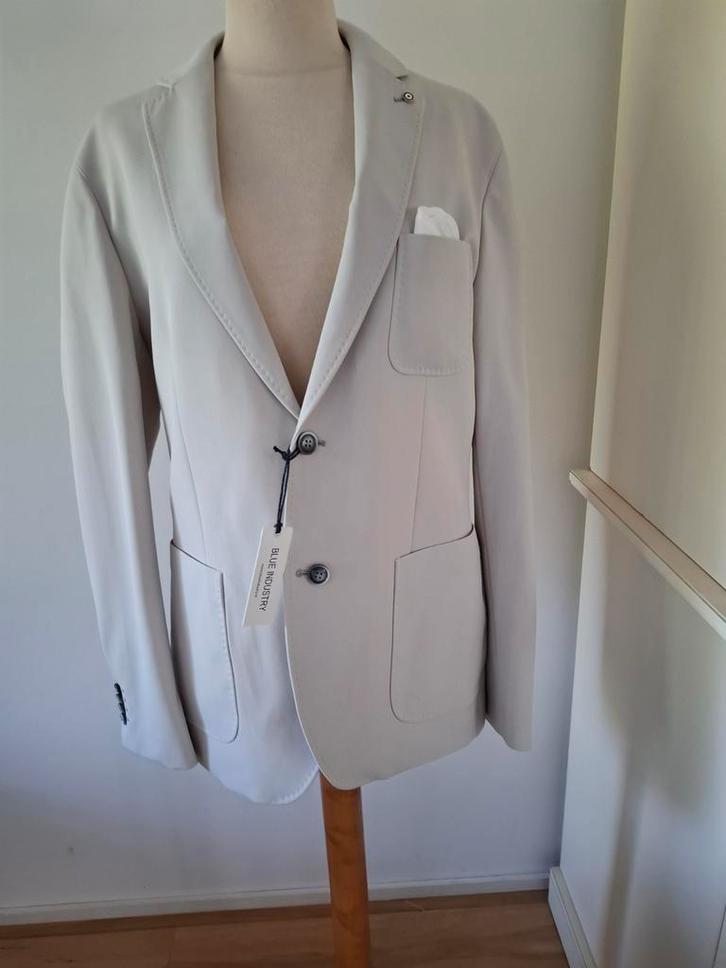 Nieuw Heren colbertje maat 48 Blue Industry grijs jasje, Kleding | Heren, Kostuums en Colberts, Nieuw, Maat 48/50 (M), Grijs, Ophalen of Verzenden