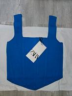 Nieuwe blauwe zara top corset korset top zee blue S, Blauw, Zara, Nieuw, Ophalen of Verzenden