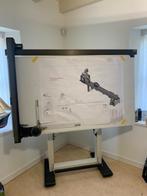nette professionele tekentafel, Doe-het-zelf en Verbouw, Tekentafels, 170 cm of meer, Gebruikt, Ophalen