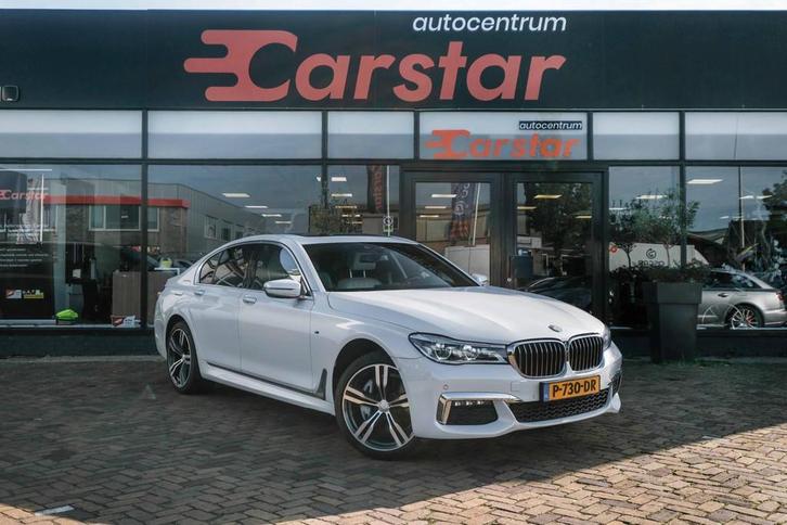 BMW 7-serie 730d xDrive High Executive|Leer|Dak|MMI|Camera, Auto's, BMW, Bedrijf, Te koop, 7-Serie, 4x4, ABS, Achteruitrijcamera