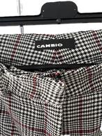 CAMBIO Malice broek 42 zwart wit rood Prince de Galles, Cambio, Verzenden, Zwart, Maat 42/44 (L)