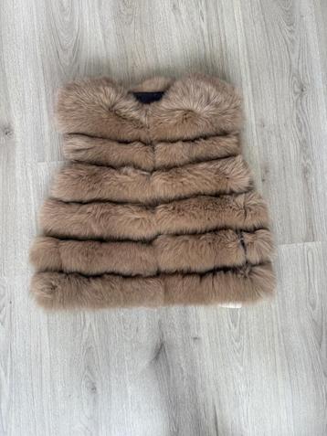 Bont gilet vossenbont beschikbaar voor biedingen