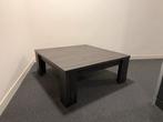 Zwarte Salontafel Vierkant 100x100, Huis en Inrichting, Tafels | Salontafels, Ophalen, Gebruikt, Vierkant, Minder dan 50 cm