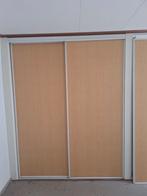 Schuifdeuren voor inbouwkast (4 stuks) incl rails, Ophalen, Gebruikt, 80 tot 100 cm, 215 cm of meer