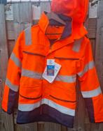 Sioen oranje reflecterende winter werkjas maat S  60 euro, Tuin en Terras, Werkkleding, Ophalen of Verzenden, Zo goed als nieuw