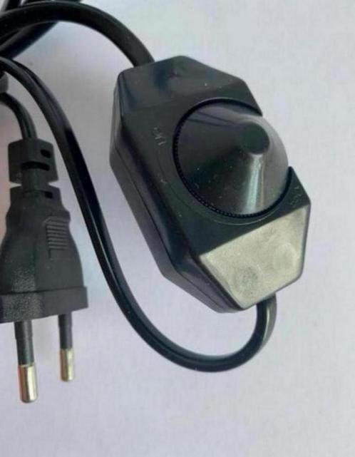 10x Snoerdimmers Zwart 1.8 meter Nieuw LED EN HALOGEEN, Huis en Inrichting, Lampen | Overige, Nieuw, Ophalen of Verzenden