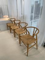 Hans Wegner for Carl Hansen Wishbone chair natural cord, Huis en Inrichting, Stoelen, Bruin, Hout, Ophalen of Verzenden, Zo goed als nieuw