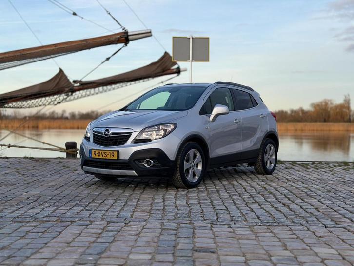 Opel Mokka 1.4 T Cosmo|Automaat|Cruise|Half Leer, Auto's, Opel, Bedrijf, Te koop, Mokka, ABS, Achteruitrijcamera, Airbags, Airconditioning