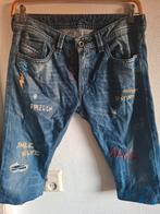 Diesel 3/4 Jeans broek maat 32, Kleding | Heren, Spijkerbroeken en Jeans, Ophalen, Diesel, Blauw, Nieuw