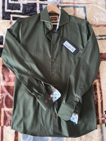 Nieuwe Overhemden Dark Green maat S beschikbaar voor biedingen