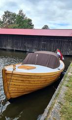 Eiken houten sloep 8 meter lang., Watersport en Boten, Sloepen, Ophalen, 10 tot 30 pk, Gebruikt, Binnenboordmotor