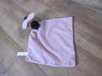 Zeeman pluche roze knuffeldoek bij knuffel rammel in lijf, Ophalen of Verzenden, Nieuw, Overige typen