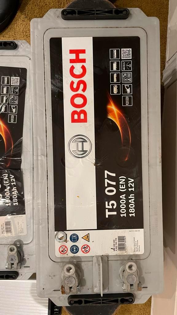 Elektra Werkbus T5 Bosch Accu, Dometic omvormer, DC inverter, Auto-onderdelen, Accu's en Toebehoren, Universele onderdelen, Gebruikt