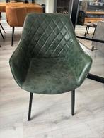 Mooie groene eetkamer stoelen 4 stuks, Huis en Inrichting, Stoelen, Ophalen, Kunststof, Gebruikt, Overige kleuren