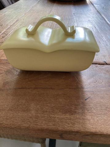 Vintage / art deco Porseleinen koektrommel beschikbaar voor biedingen
