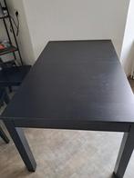 Tafel 140x84 uitschuifbaar tot 220x84, Ophalen, Gebruikt, Rechthoekig, 50 tot 100 cm