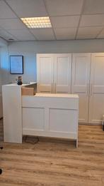 Witte bartafel / balietafel, Huis en Inrichting, Barren, Ophalen of Verzenden