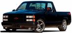 Chevrolet 454 SS Pick-up 1993 Black van Maisto 1:24, Maisto, Auto, Nieuw, Ophalen of Verzenden