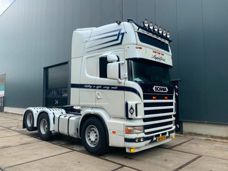 Scania 164 580 (bj 2002), Auto's, Vrachtwagens, Bedrijf, Te koop, ABS, Airbags, Airconditioning, Boordcomputer, Elektrische ramen
