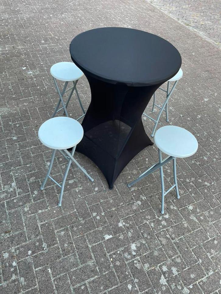 Statafels huren en tent, Hobby en Vrije tijd, Feestartikelen | Verhuur, Zo goed als nieuw, Ophalen of Verzenden