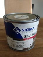 Sigma S2U Allure Gloss verf, 500 ml, Schelpenwit, Doe-het-zelf en Verbouw, Verf, Beits en Lak, Nieuw, Verf, Ophalen of Verzenden