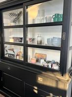 Mooie kast en tafel combinatie, Ophalen, Gebruikt, 100 tot 150 cm, Eikenhout