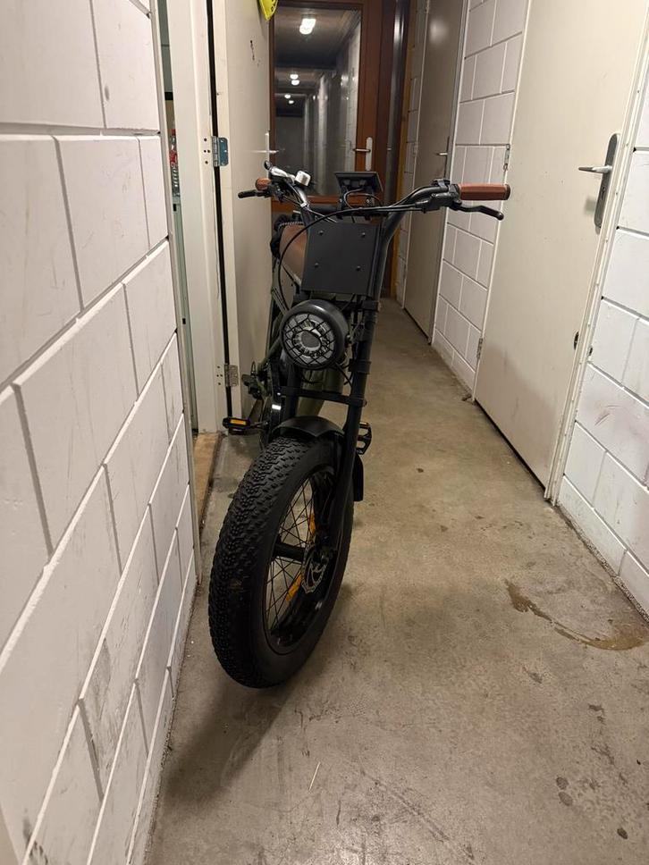 Luxe Fatbike Grunberg met lage opstap., Fietsen en Brommers, Elektrische fietsen, Zo goed als nieuw, Overige merken, 59 cm of meer
