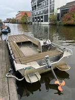 Aluminiumjon Jon 622 HD met elektrische motor, Amsterdam, Watersport en Boten, Gebruikt, Tot 10 pk, 6 meter of meer, Elektrisch