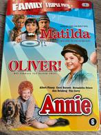 Family Triple Pack DVD - Matilda, Oliver!, Annie, Alle leeftijden, Ophalen of Verzenden, Zo goed als nieuw, Boxset
