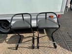 Lindau&lindekrantz S70vintage barkrukken 2 stuks, Ophalen, Gebruikt, Met voetsteun, 60 tot 90 cm