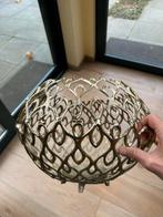 Decoratieve Gouden Schaal /kaarsenstandaard, Overige materialen, Schaal, Rond, Ophalen of Verzenden