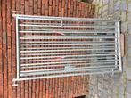 Stalen hek + deur / kennel, Ophalen, Zo goed als nieuw, IJzer, Sierhekwerk