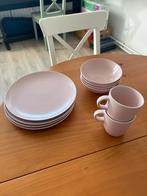Roze Ikea servies, Ophalen, Aardewerk, Overige stijlen, Bord(en)