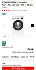 Wasmachin beko, 1200 tot 1600 toeren, 8 tot 10 kg, Nieuw, Ophalen of Verzenden