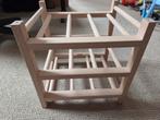 Houten wijnrek voor 9 flessen, Huis en Inrichting, Gebruikt, 5 tot 15 flessen, Ophalen of Verzenden, Minder dan 50 cm