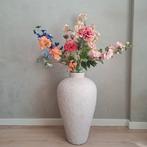 Vaas bloempot beige 60x35, Ophalen, Overige kleuren, 50 tot 75 cm, Aardewerk of Porselein