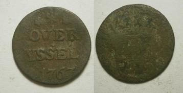 Overijssel Duit 1767 beschikbaar voor biedingen
