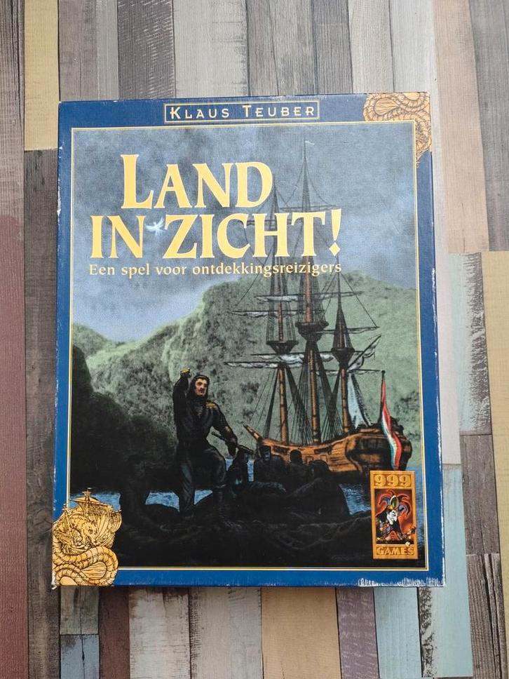 Land in Zicht! - Klaus Teuber, Hobby en Vrije tijd, Gezelschapsspellen | Bordspellen, Gebruikt, Drie of vier spelers, Vijf spelers of meer