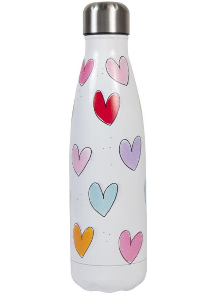 Blond Amsterdam Even Bijkletsen, Thermo bottle 0,5L Hearts, Huis en Inrichting, Keuken | Keukenbenodigdheden, Nieuw, Ophalen of Verzenden