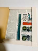 Bouwplaat Locomotief De Arend met tender spoorwegmuseum, Ophalen of Verzenden, Nieuw, Trein, Overige typen