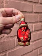 Vintage glazen kerstbal kerstman, Diversen, Kerst, Ophalen
