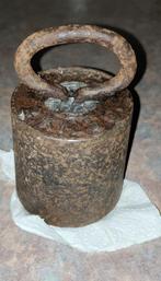 GEWICHT,Gietijzer,2 kilogram,Bascule,2 kg,Weegschaalgewichr, Ophalen of Verzenden