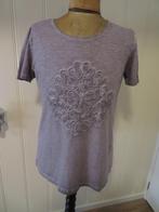 Corley Collection dames T-Shirt maat 38 Z.G.A.N., Maat 38/40 (M), Zo goed als nieuw, Korte mouw, Grijs