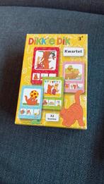 Dikkie dik kwartet compleet, Verzamelen, Speelkaarten, Jokers en Kwartetten, Ophalen, Zo goed als nieuw, Kwartet(ten)