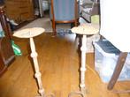 2 Kaarsen Standaarden  (ijzer), Ophalen, Gebruikt, Metaal, 25 tot 50 cm