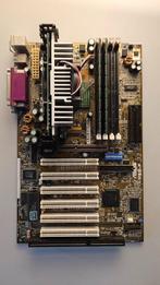 Asus P3B-F + PIII 550MHz + 256MB, Computers en Software, Moederborden, Gebruikt, Overige soorten, Verzenden, Slot A