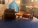 vintage jean poppenhuis meubeltjes, Ophalen, Gebruikt, Poppenhuis