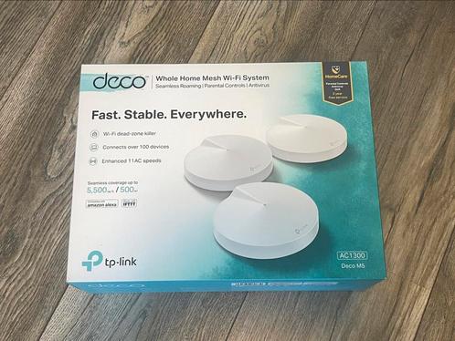 TP-Link Deco M5 Mesh WiFi – 3-pack – Nette staat, Computers en Software, WiFi-versterkers, Gebruikt, Ophalen of Verzenden