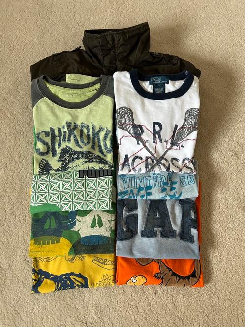 Jongenskleding zomer shirtjes/tussenjasje 5 jaar/116, Kinderen en Baby's, Kinderkleding | Kinder-kledingpakketten, Gebruikt, Maat 116