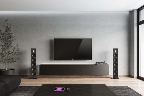 Piega Premium 501 Wireless Gen2-black Demo, Audio, Tv en Foto, Luidsprekers, Zo goed als nieuw, Front, Rear of Stereo speakers